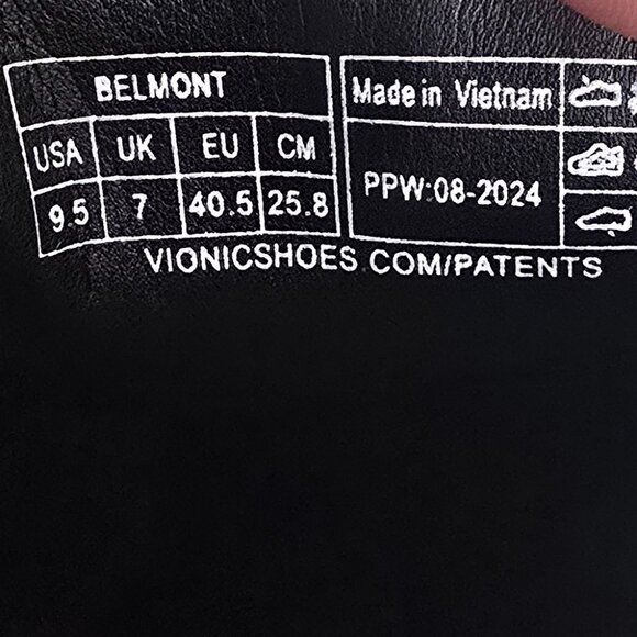 Vionic Belmont Snake Print Leather Ankle Boot Bootie Women's Sizes NEW - Picture 10 of 12